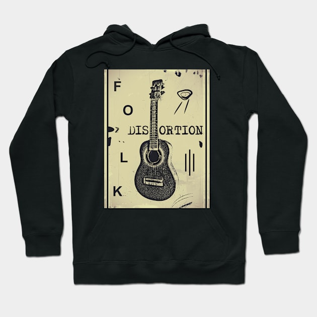 Folk Distortion Hoodie by PEARSTOCK